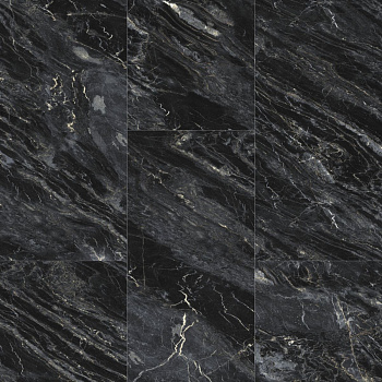 Кварцвиниловая плитка Fargo Камень клеевой (Stone LVT) 1804-3 Гранит Черный